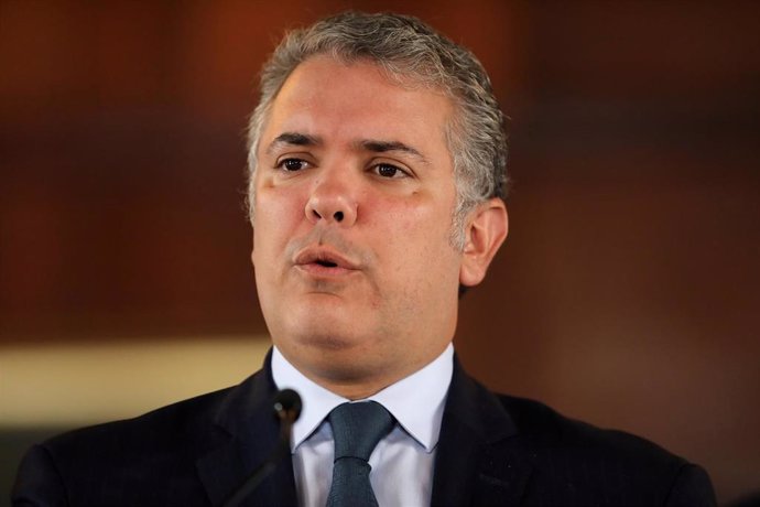 El presidente de Colombia, Iván Duque