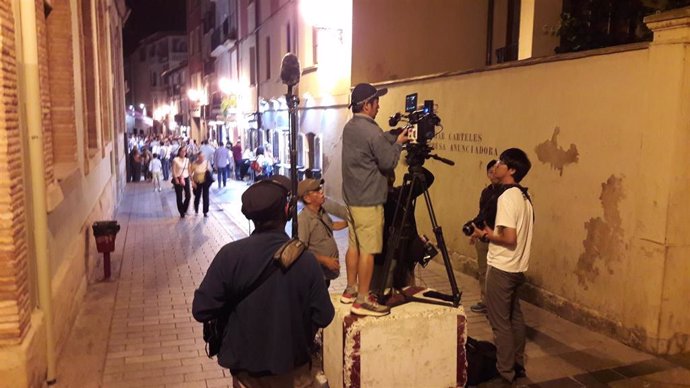 Televisión japonesa graba documental sobre Logroño