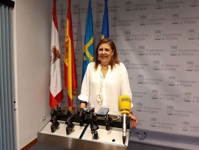 Marina Pineda, concejala Hacienda de Gijón