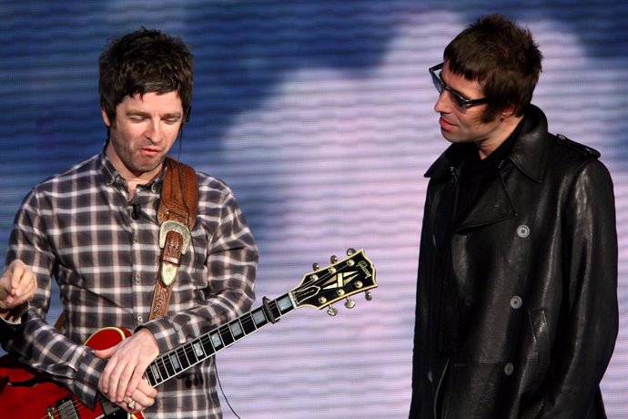 Oasis Attends "Che Tempo Che Fa" Italian TV Show