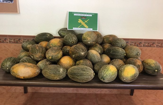 Melones robados en Tembleque