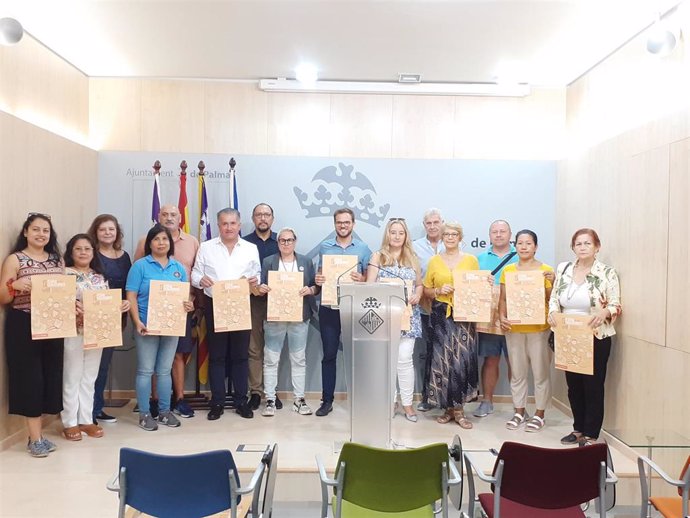 Presentación de la IV Feria de las Culturas en el Ayuntamiento de Palma