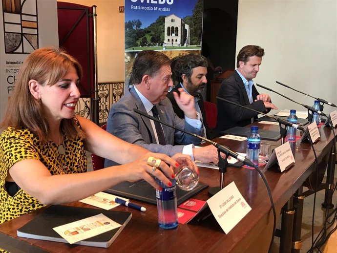 Luisa Villegas, Alfredo Canteli, Alejandro Calvo y John Farrand.