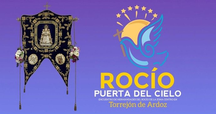 Cartel del encuentro de las Hermandades del Rocío en Torrejón de Ardoz