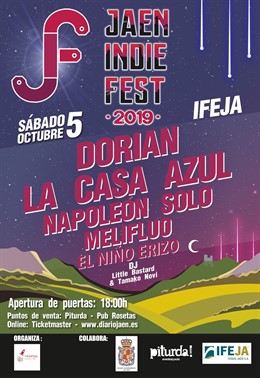 Cartel del Jaén Indie Fest.