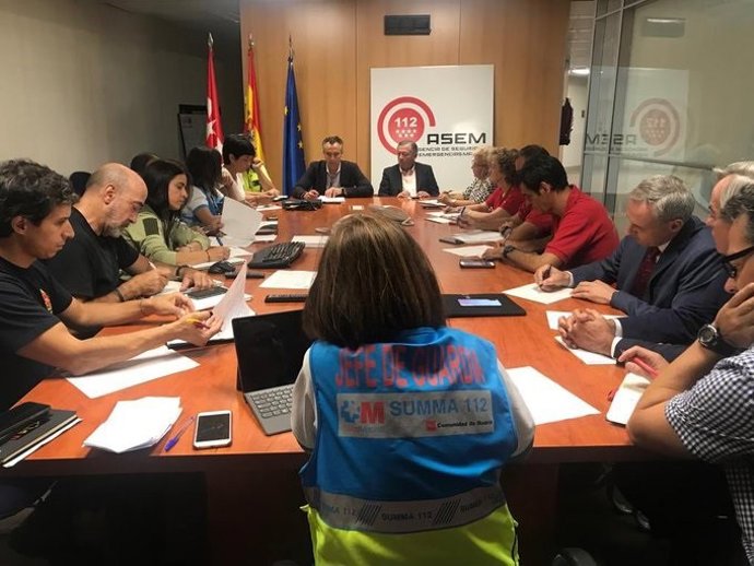 Reunión del Platercam sobre los trabajos derivados de la tromba de agua