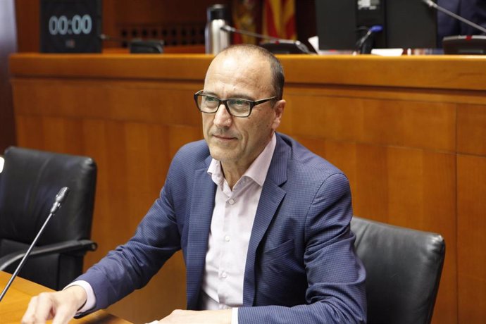 El consejero de Educación del Gobierno de Aragón, Felipe Faci