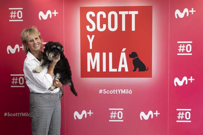 Mercedes Milá en la presentación de la nueva temporada de Scott y Milá