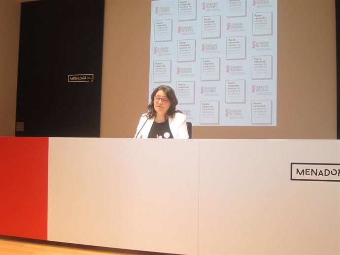 Mónica Oltra, vicepresidenta y consellera de Igualdad y Políticas Inclusivas