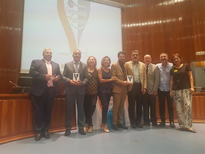 Andaluces premiados por el Ministerio de Sanidad por desarrollar prácticas seguras en el Sistema Nacional de Salud
