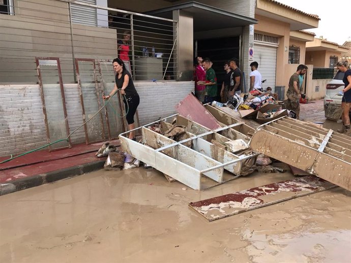 20190915 Más De 300 Voluntarios Ayudan A Los Afectados Por Las Inundaciones.