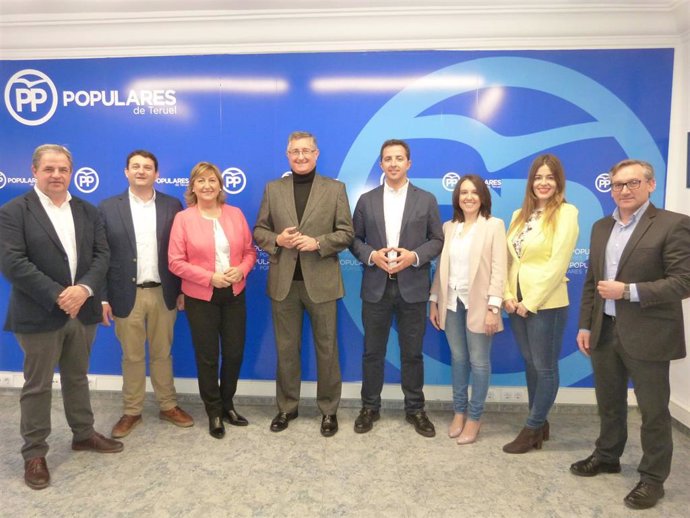 El PP de Teruel ha presentado hoy a sus candidatos al Congreso y el Senado por la provincia turolense.
