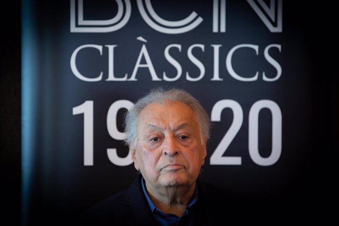 El director de orquesta Zubin Mehta