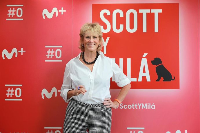 Mercedes Milá en la presentación de la nueva temporada de Scott y Milá