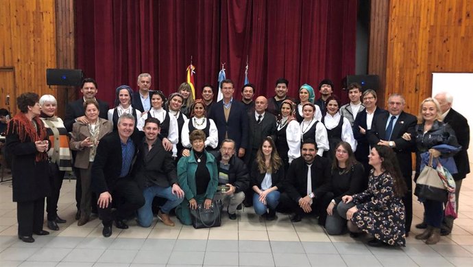 Feijóo, en un acto con la colectividad gallega en Argentina