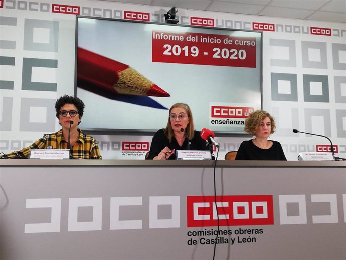 Elena Calderón presenta el Informe de inicio del curso 2019-2020