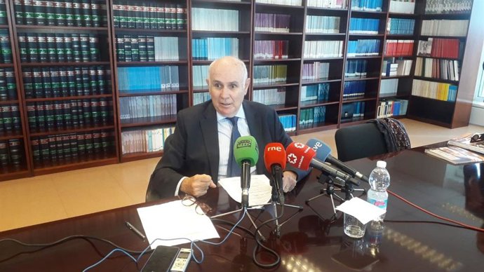 El presidente de la Audiencia de Madrid, presidente, Juan Pablo Gónzalez