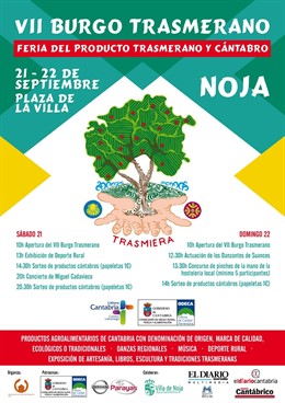Cartel de la VII Feria del Burgo Trasmerano