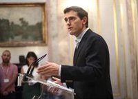 Rivera lamenta que Sánchez "culpe" a los votantes de que no haya gobierno y asegura que pactará con el PP tras el 10N