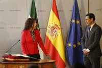 Moreno, tras la petición de Vox de un "recambio" en la Consejería de Igualdad: "Estoy satisfecho con todo mi gobierno"