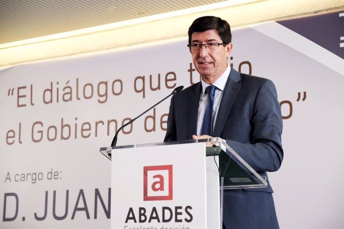 El vicepresidente de la Junta, Juan Marín.