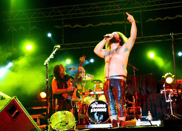 Imagen de archivo de un concierto de los Mojinos Escozios.