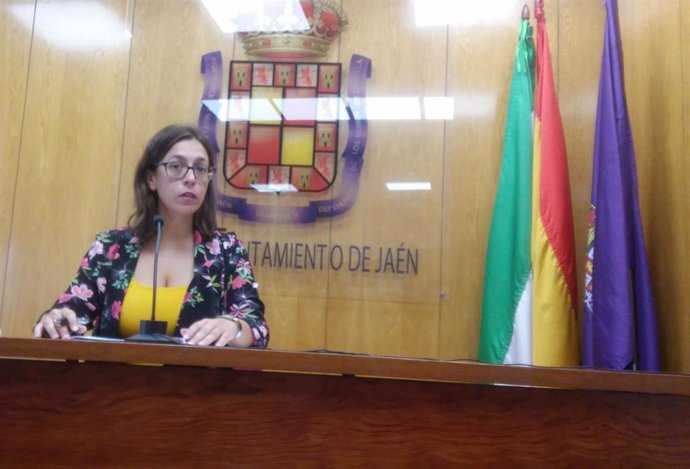 La concejala de Presidencia del Ayuntamiento de Jaén, África Colomo.