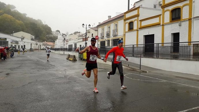 Línea de meta de la edición 2018 de la prueba