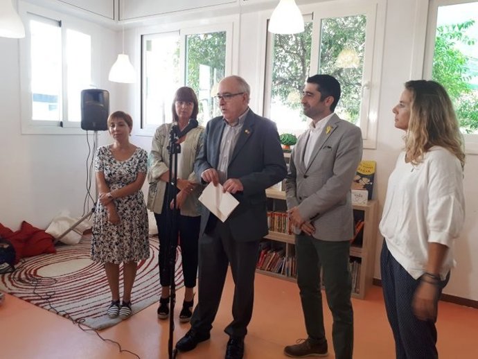 Los consellers J.Bargalló y J.Puigneró presentan el Plan STEMCat