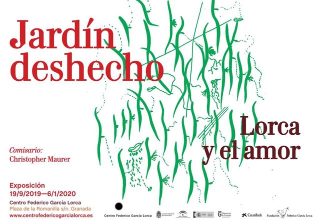 Cartel de la exposición 'Jardin deshecho'