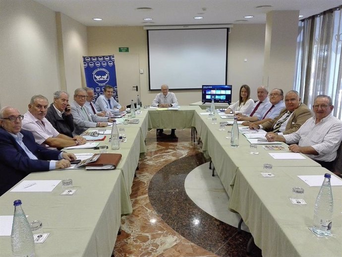 Reunión del comité ejecutivo de Fesbal en Huelva.