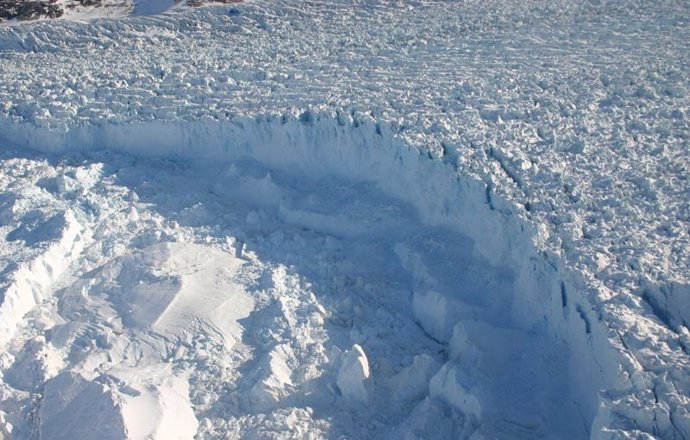 Glaciar en Groenlandia