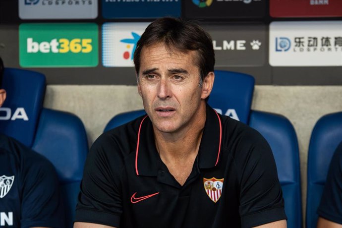 Julen Lopetegui, entrenador del Sevilla FC.