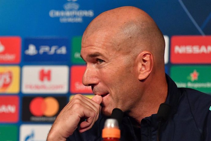 Zidane en rueda de prensa