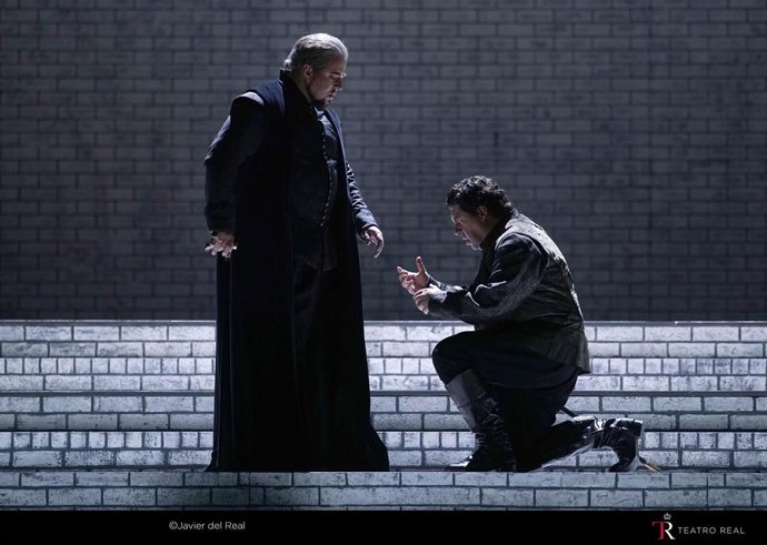 Inauguración de la temporada 2019-2020 del Teatro Real, bajo la presidencia de los Reyes, con la opera 'Don Carlo', de  Giuseppe Verdi