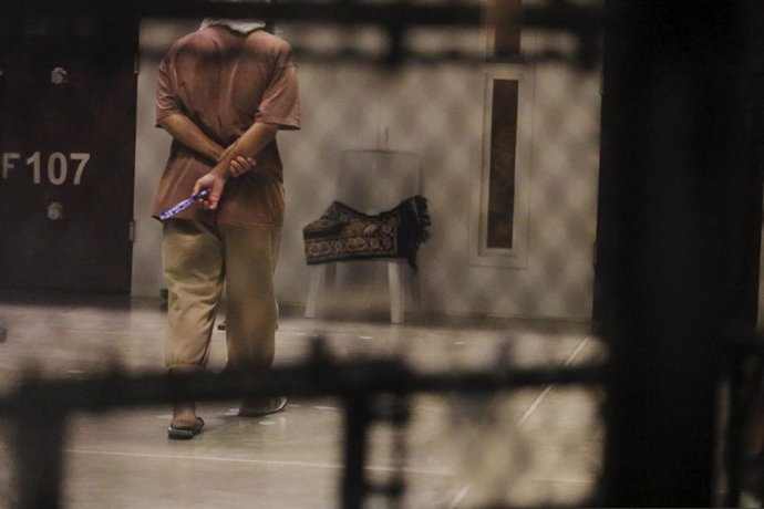 Preso en la cárcel de Guantánamo