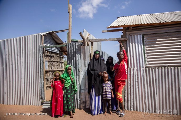 Refugiados somalíes en Dadaab