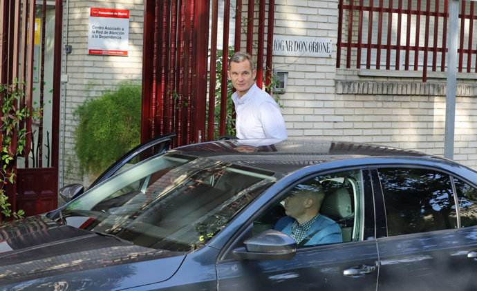 Iñaki Urdangarin entra al centro