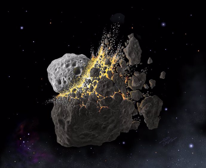 Polvo de un asteroide favoreció la biodiversidad en la Tierra
