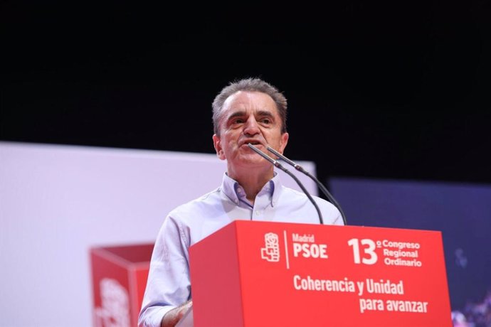 José Manuel Franco, secretario general del PSOE de la Comunidad de Madrid