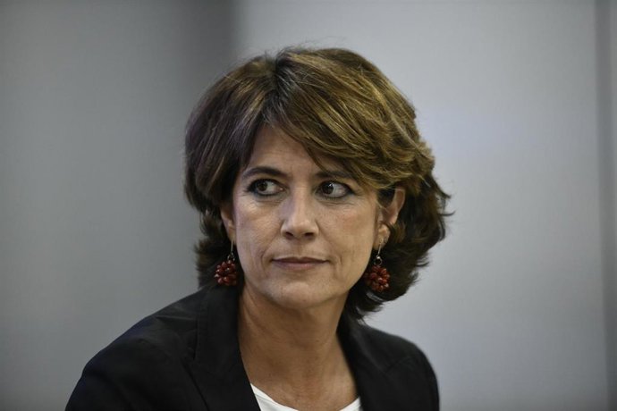 La ministra de Justicia en funciones, Dolores Delgado.