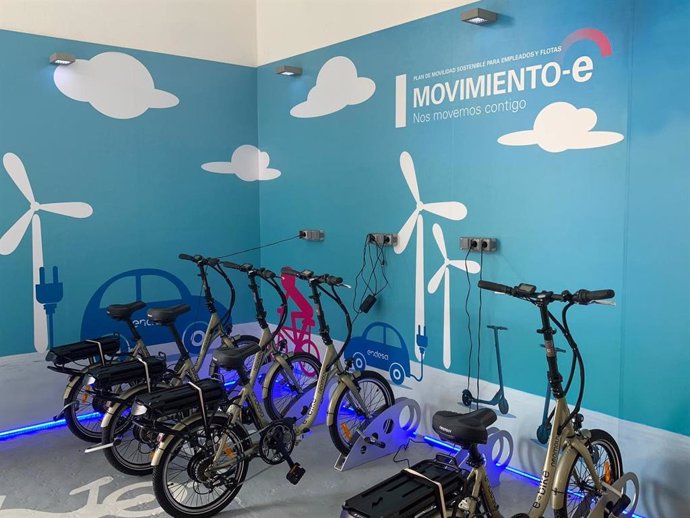 Imagen de las bicicletas que Endesa ofrece a sus empleados.