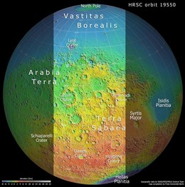 Manual de interpretación de 5.000 kilómetros de superficie de Marte