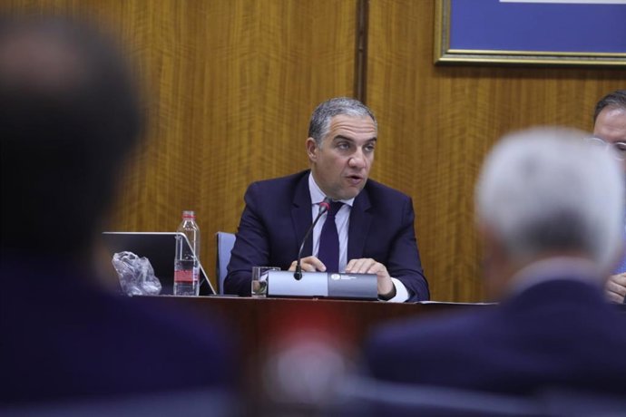 El consejero de Presidencia, Elías Bendodo, este jueves