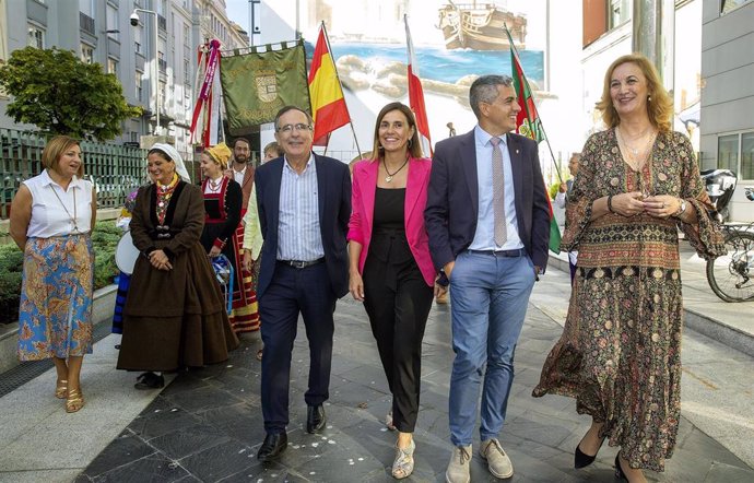 Presentación de la participación de Cantabria en el Festival Folkorissimo de Bruselas