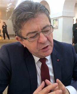 Jean-Luc Mélenchon , líder de Francia Insumisa