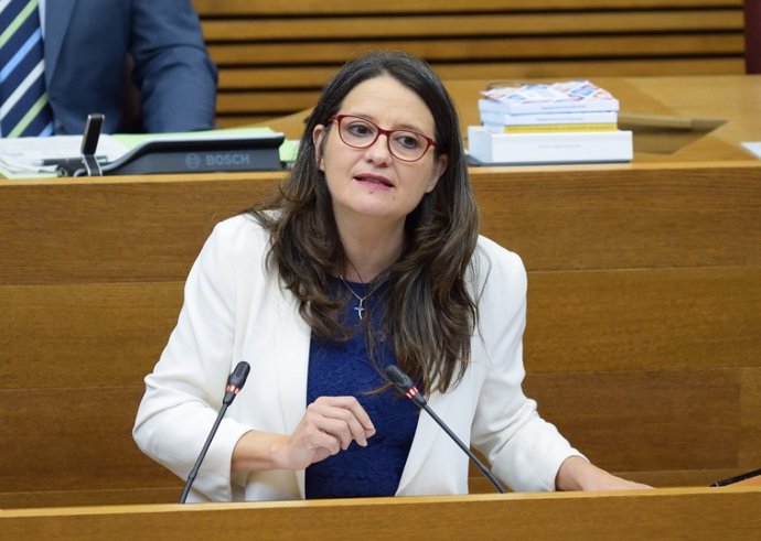 La vicepresidenta del Consell y representante de Compromís, Mónica Oltra, en una imagen reciente.  