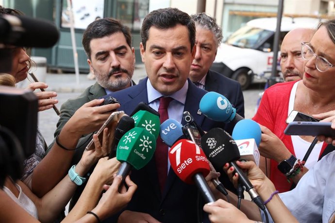 El presidente de la Junta, Juanma Moreno, en una imagen de archivo.