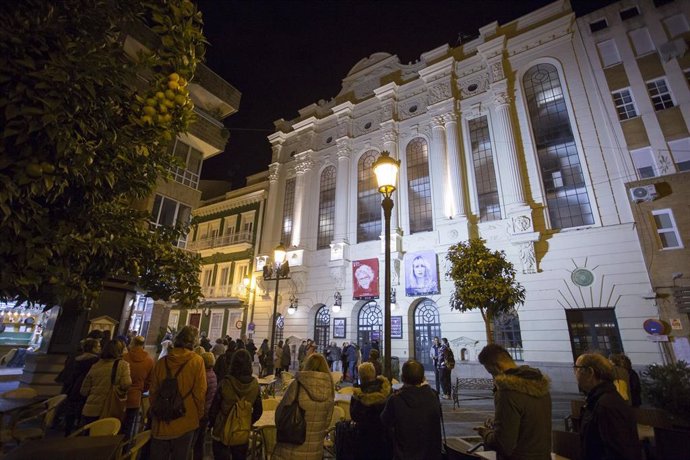 El Gran Teatro de Huelva, durante el Festival de Cine Iberoamericano de Huelva.