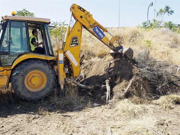 Obras de recuperación y rehabilitación de la Villa Romana de la Estación de Antequera.